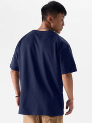 Artistix - Premium Drop Shoulder Tee Unisex Navyblue