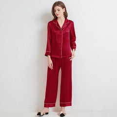 Artistix - Silk PJ Set Silk Red