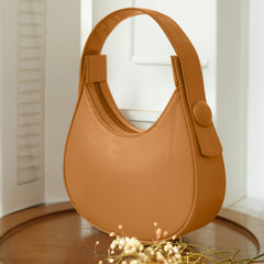Artistix - Plain Hobo HandBag - Mustard