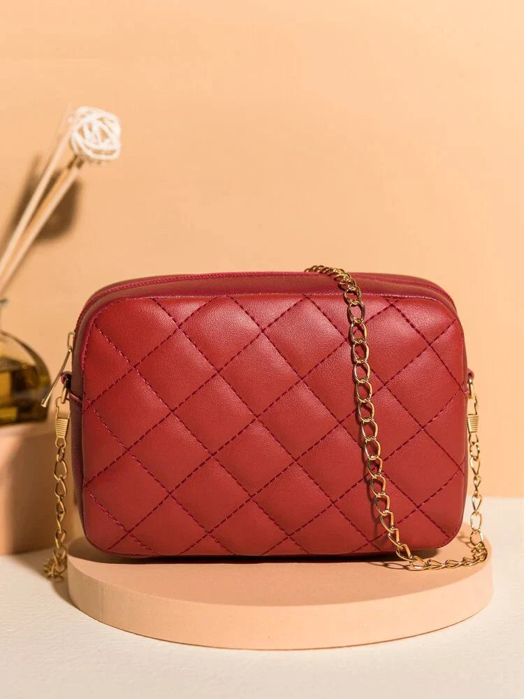 Artistix - Urban Chic Crossbody Bag - Maroon