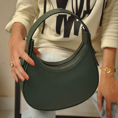 Artistix - Plain Hobo HandBag - Green