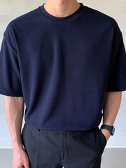 Artistix - Premium Drop Shoulder Tee Unisex Navyblue