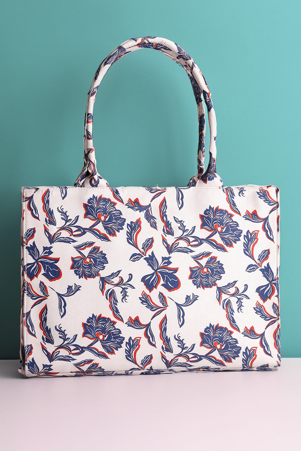 Artistix - Canvas Tote Bags Blue Leaf