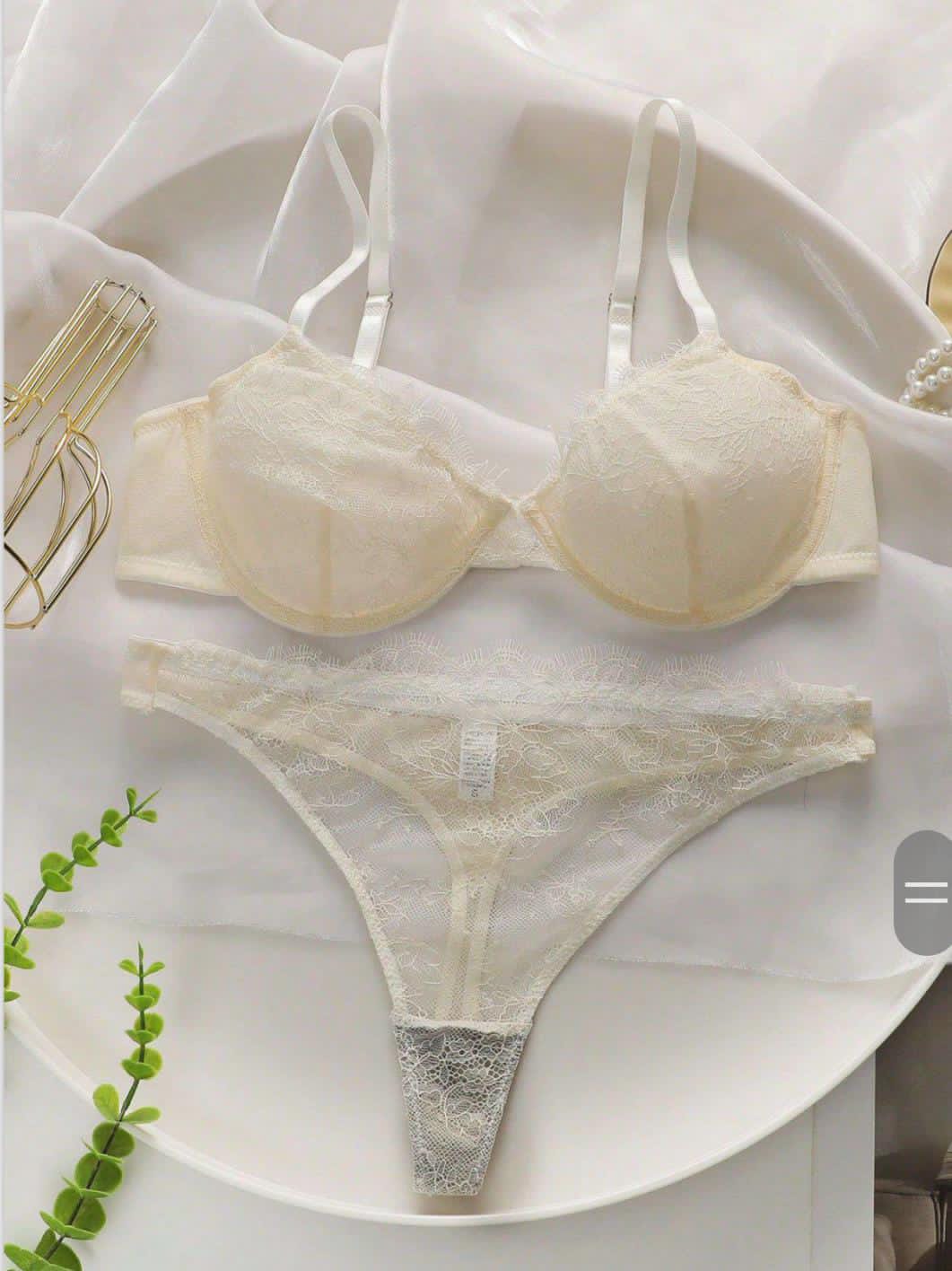 Bra Set -  Ivory Charm