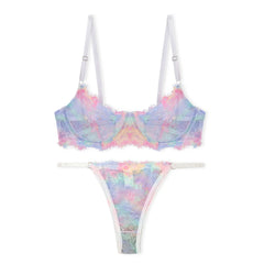 Super Colored Non Padded Bra and Panty Set
