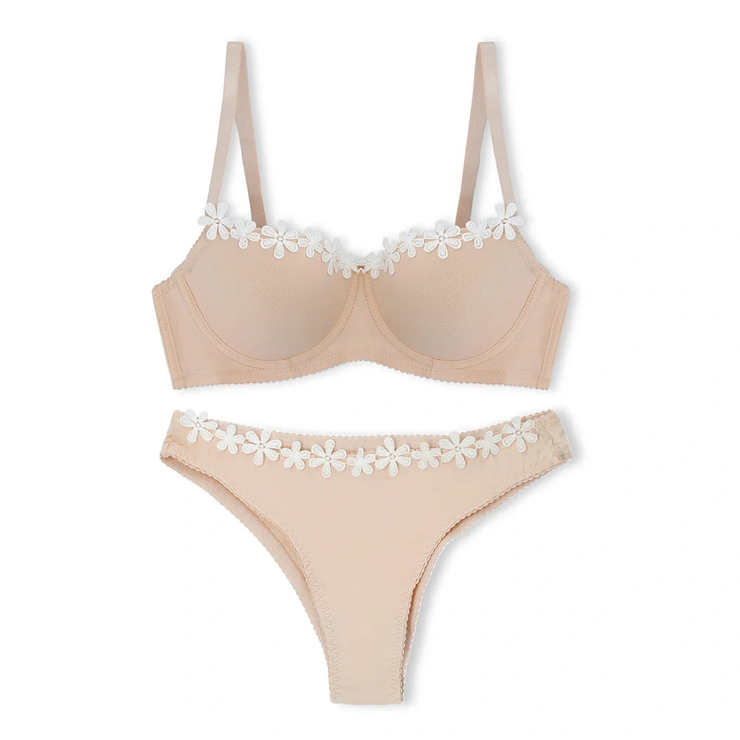 Bra Set - Vanilla Lace
