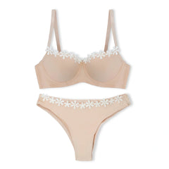 Bra Set - Vanilla Lace