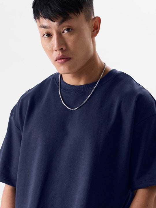 Artistix - Premium Drop Shoulder Tee Unisex Navyblue
