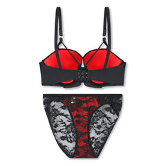 Bra Set -  Red Temptation
