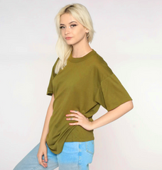 Artistix - Premium Drop Shoulder Tee Unisex Olive