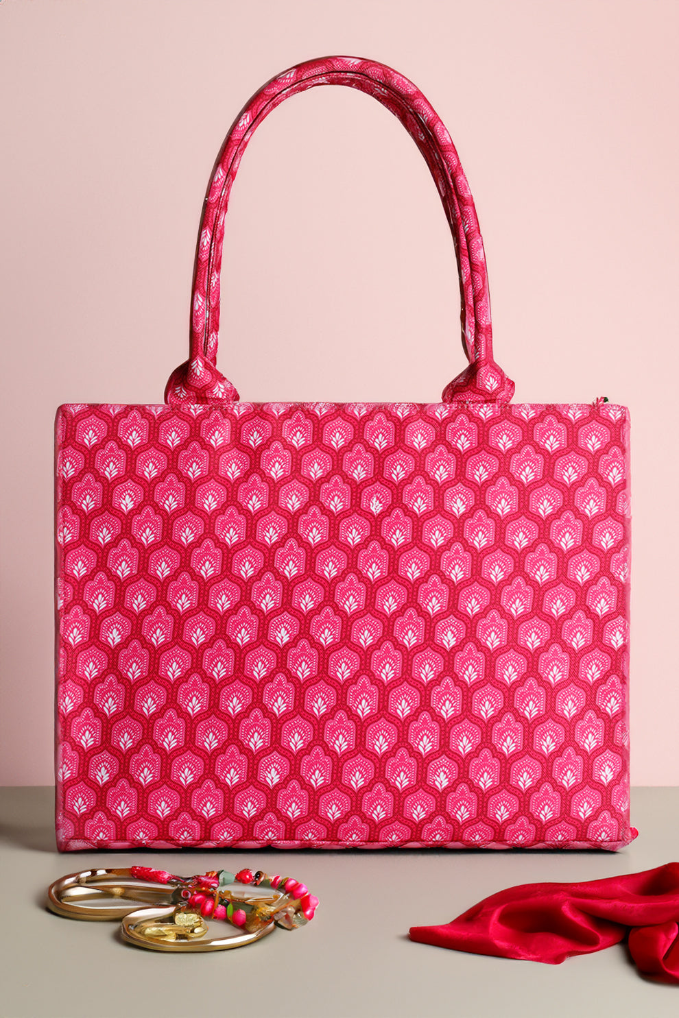 Artistix - Canvas Tote Bags Dark Pink