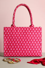 Artistix - Canvas Tote Bags Dark Pink