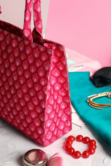 Artistix - Canvas Tote Bags Dark Pink