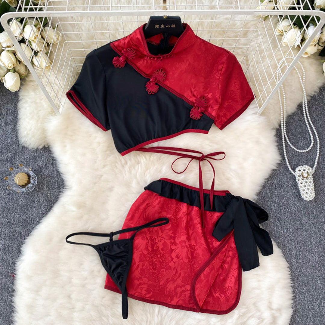 Cheongsam Cosplay Traditional Costume Set
