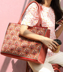 Artistix - Canvas Tote Bags Con Floral