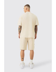 Artistix - Premium Drop Shoulder Tee Unisex Biege
