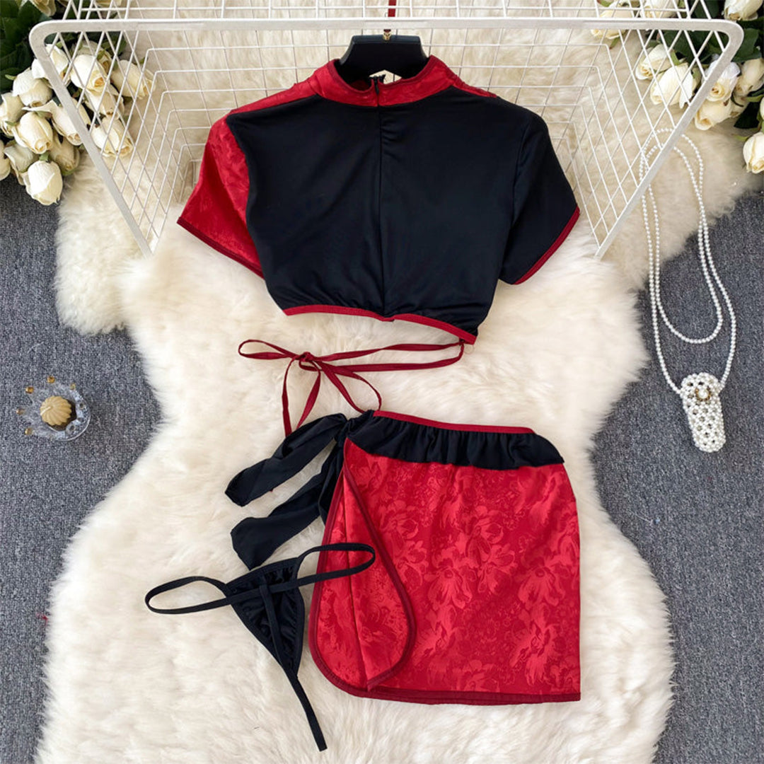 Cheongsam Cosplay Traditional Costume Set