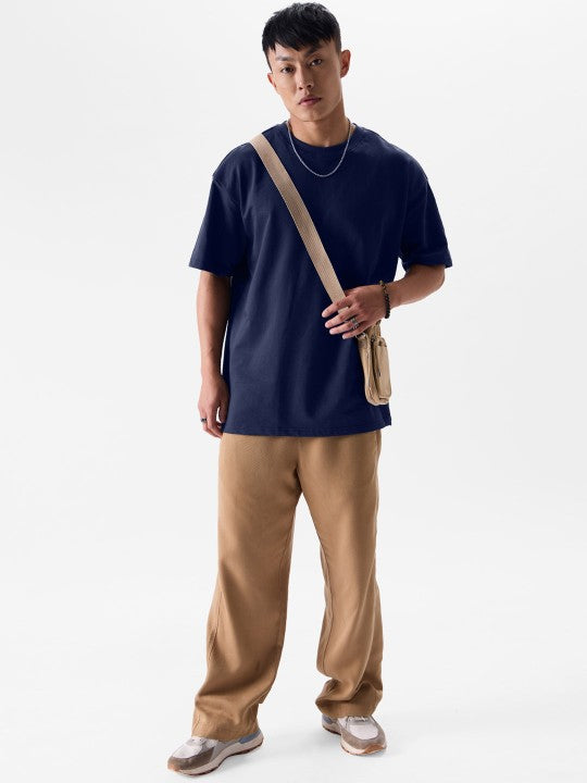 Artistix - Premium Drop Shoulder Tee Unisex Navyblue