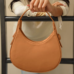Artistix - Plain Hobo HandBag - Mustard