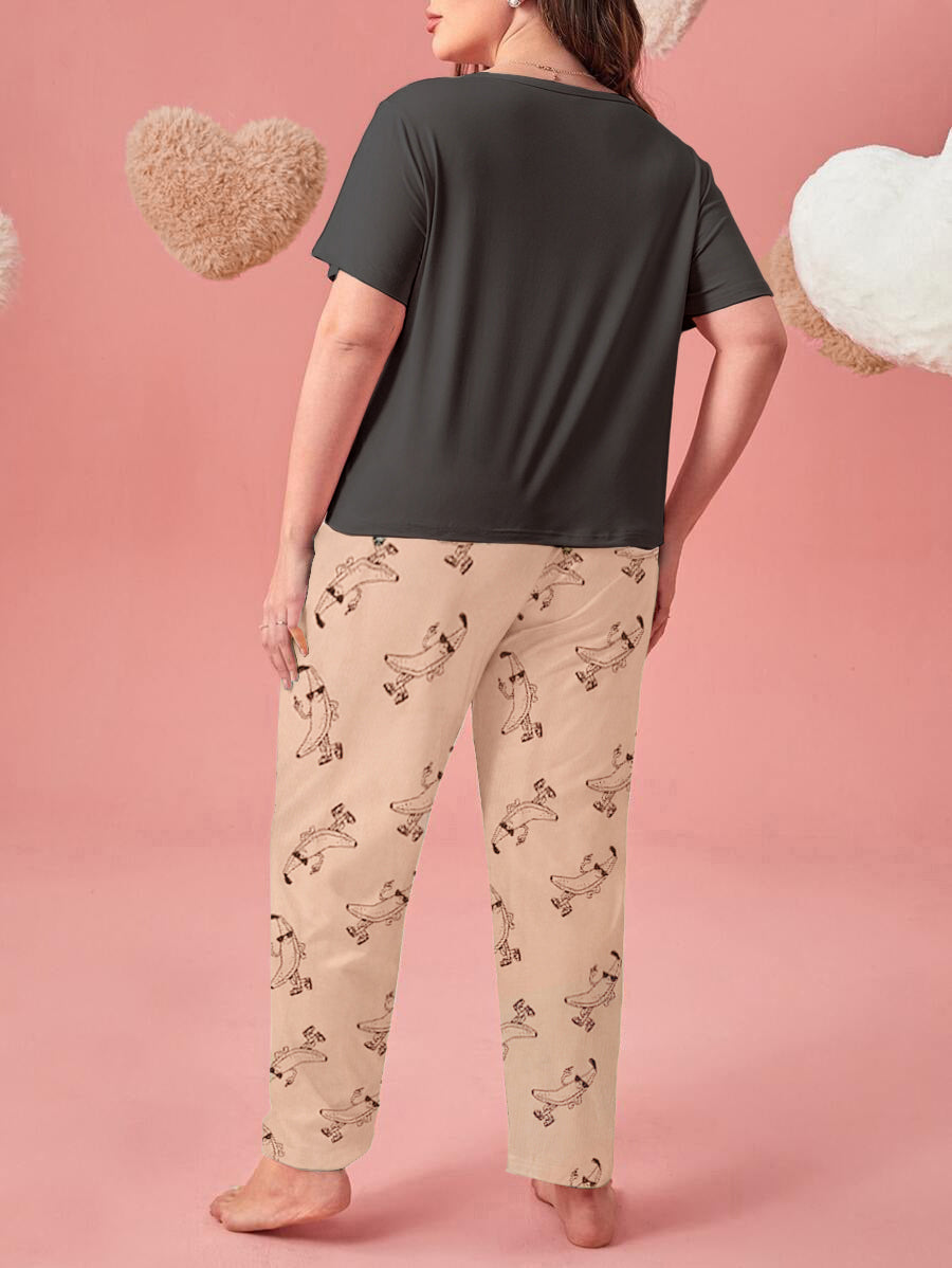 Artistix - Printed Cotton PJ Set - N-4