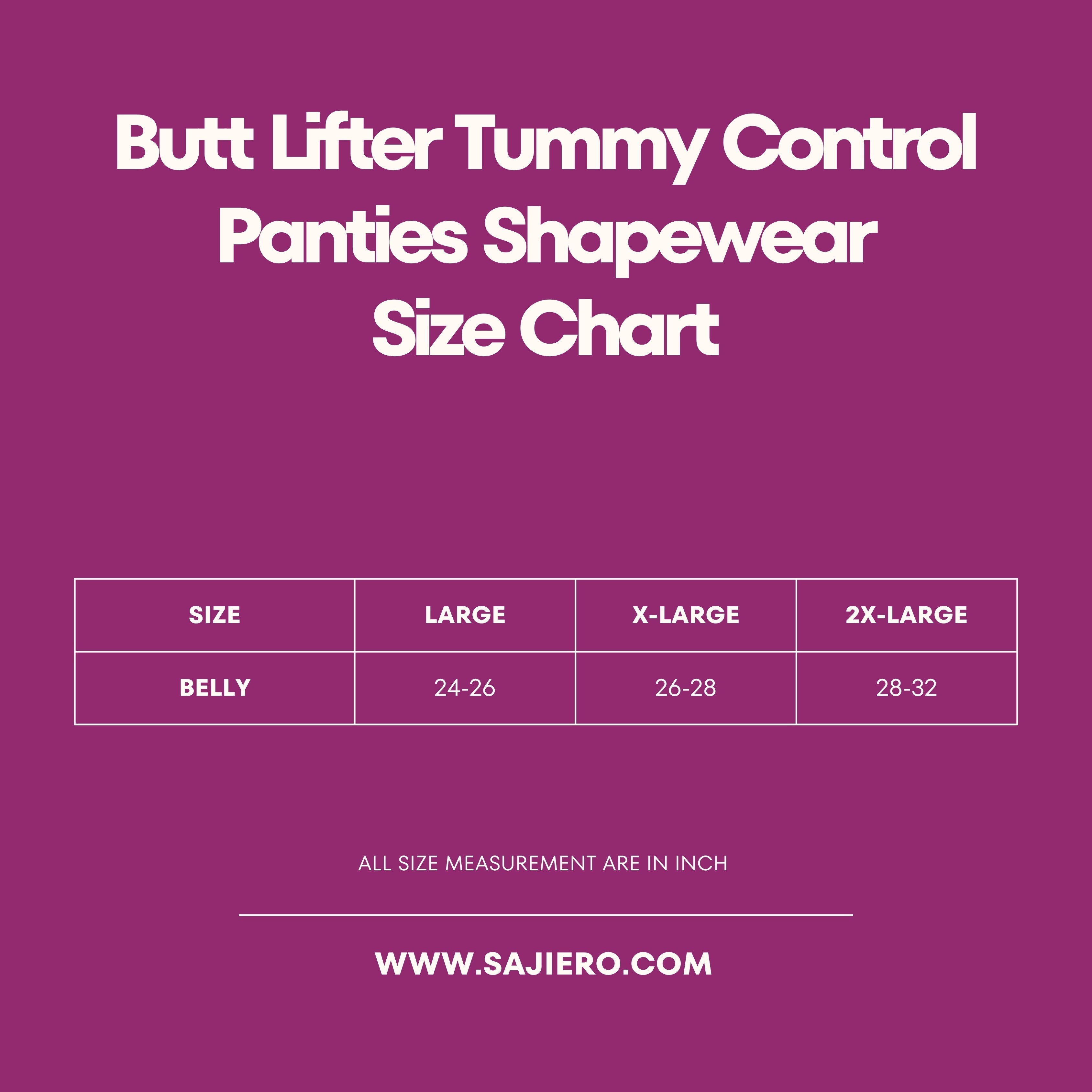 Butt Lifter Tummy Control Panties Shapewear