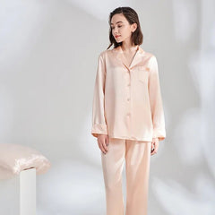 Artistix - Silk PJ Set Dusty Rose