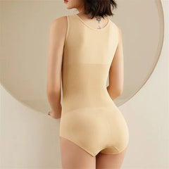 Flarixa Full Body Corset Crotch Buckle Body Shaper