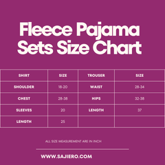 Amethyst Purple Fleece Pajama Suit