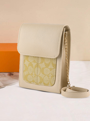 Artistix -  Coach Fin Crossbody Bag ~ Beige