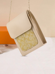 Artistix -  Coach Fin Crossbody Bag ~ Beige