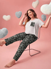 Artistix - Printed Cotton PJ Set - N-1