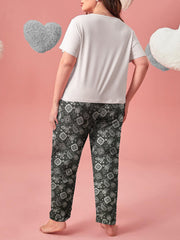 Artistix - Printed Cotton PJ Set - N-1