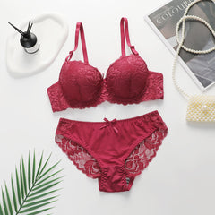 Bra Set -  Embro Maroon