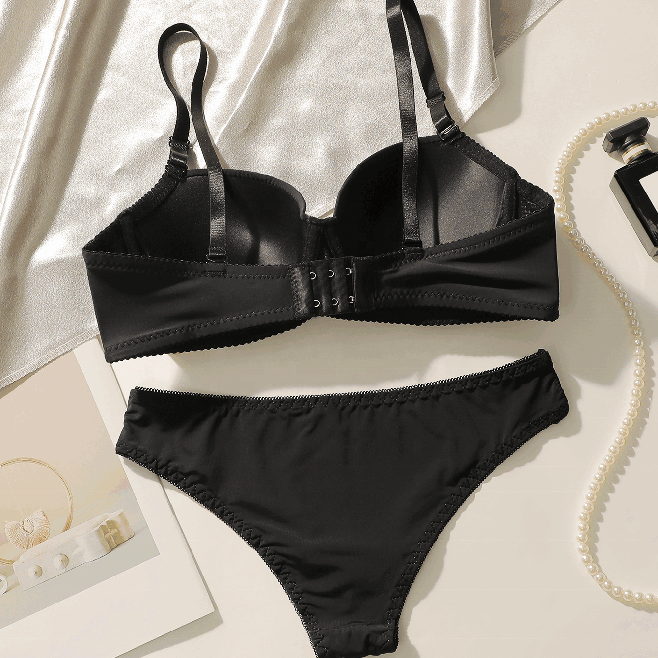 Bra Set -  Midnight Matte