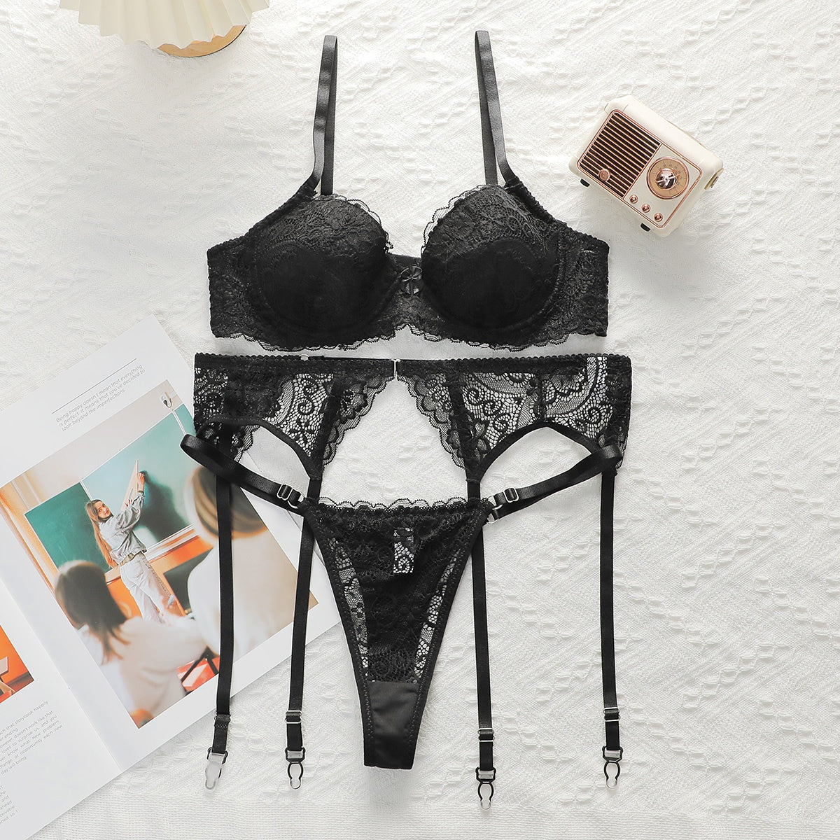 Bra Set - Noir Bond