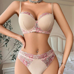 Bra Set -  Nude Bloom