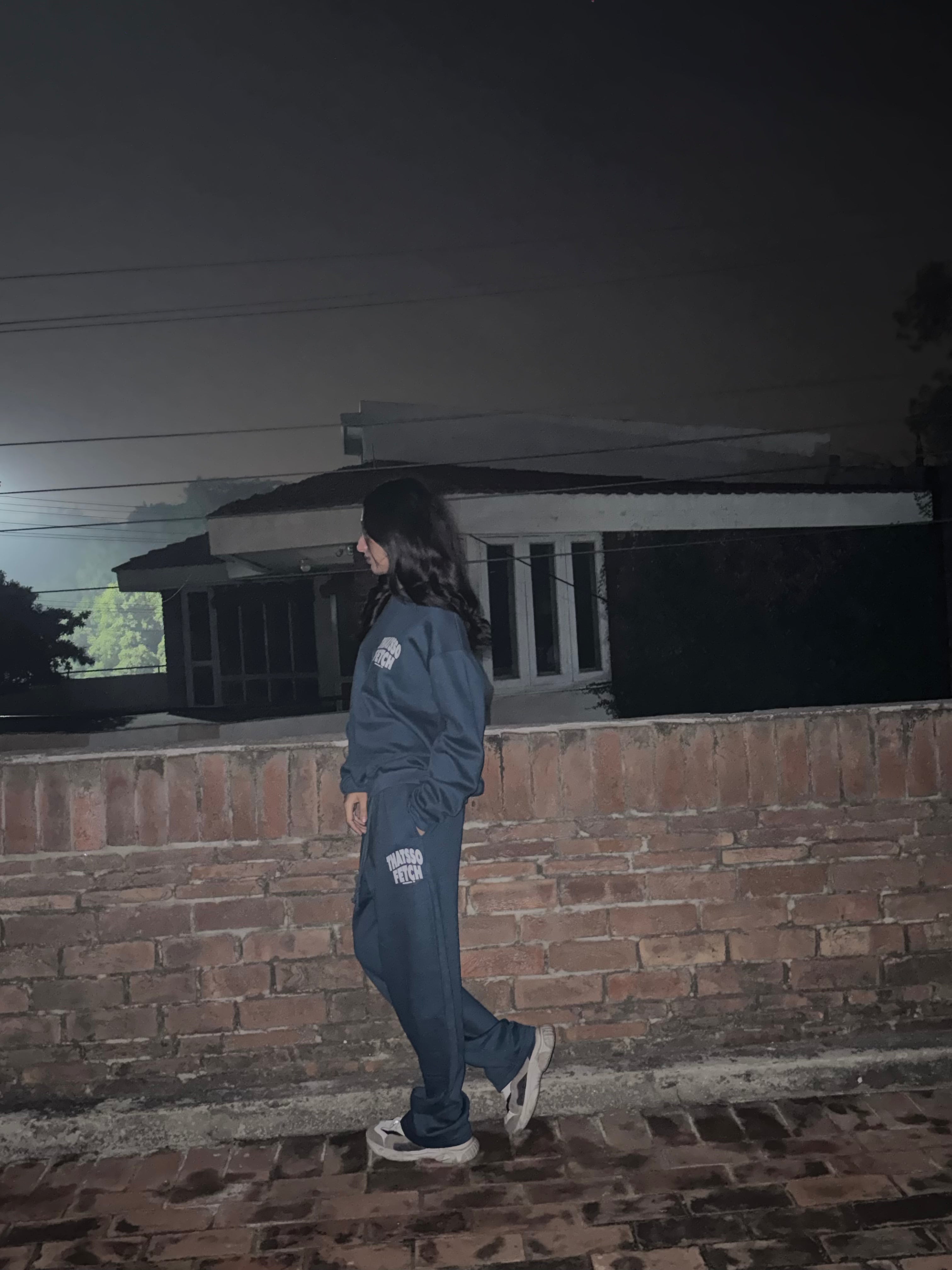 Fleece Hoodie Tracksuit Suit