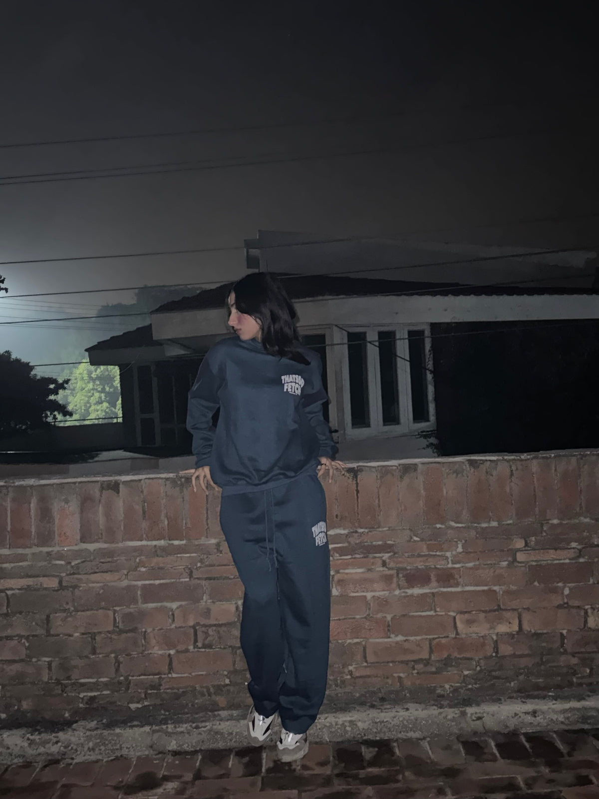 Fleece Hoodie Tracksuit Suit