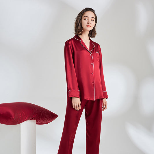 Artistix - Silk PJ Set Silk Red
