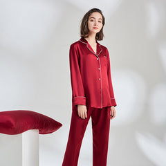 Artistix - Silk PJ Set Silk Red