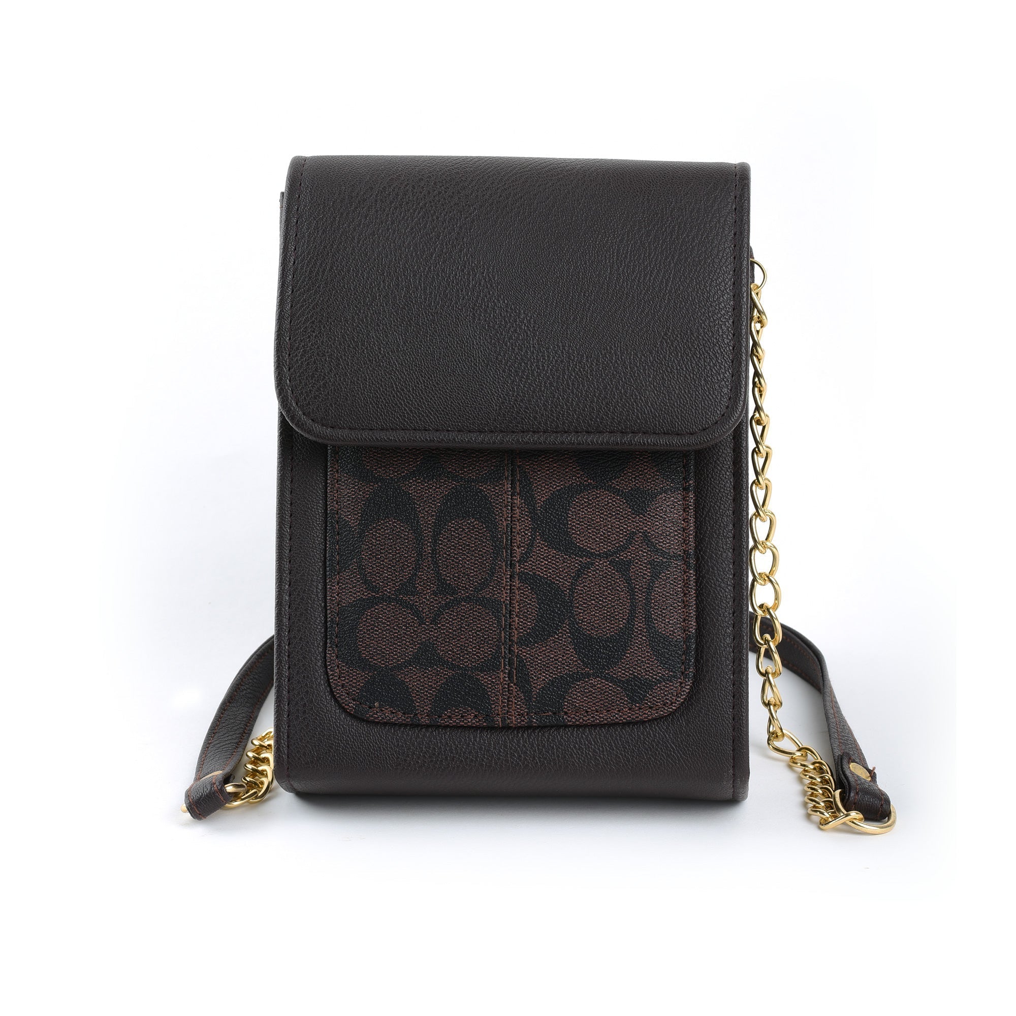 Artistix -  Coach Fin Crossbody Bag ~ Brown