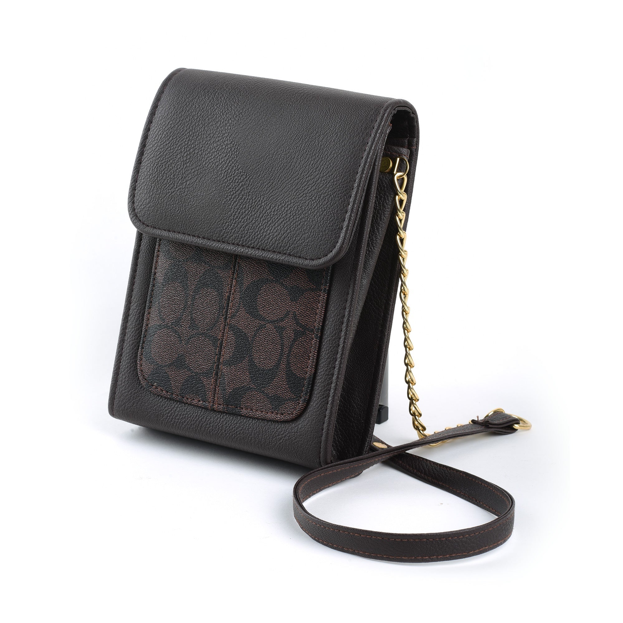 Artistix -  Coach Fin Crossbody Bag ~ Brown