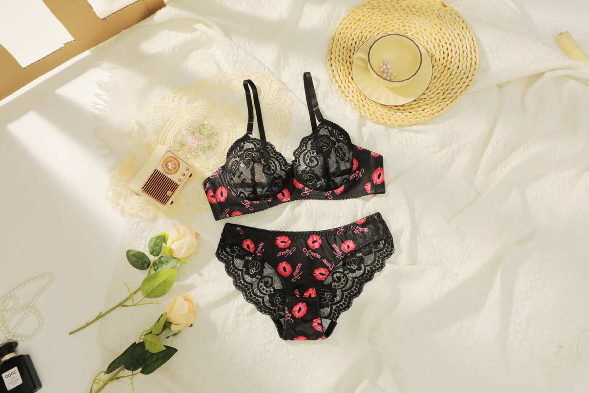 Bra Set - Cherry Flirt