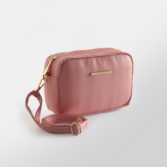 Artistix - Mini Snakeskin Square Bag - Pink