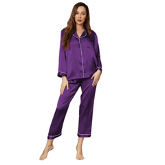 Artistix - Silk PJ Set Purple