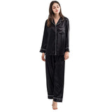Artistix - Silk PJ Set Black