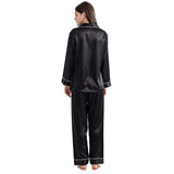 Artistix - Silk PJ Set Black