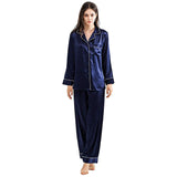 Artistix - Silk PJ Set Blue