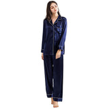Artistix - Silk PJ Set Blue
