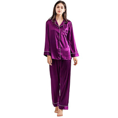Artistix - Silk PJ Set Purple